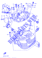 CYLINDER HEAD  for Yamaha XT500 1989