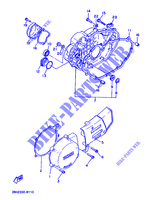 COVER   ENGINE 1 for Yamaha XT500 1989