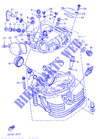 CYLINDER HEAD  for Yamaha XT500 1989