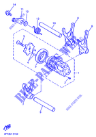 GEAR SHIFT SELECTOR DRUM / FORKS for Yamaha XT500E 1995