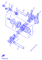 GEAR SHIFT SELECTOR DRUM / FORKS for Yamaha XT600E 1997