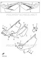 SIDE COVER for Yamaha XT600E 1997