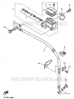 FRONT MASTER CYLINDER for Yamaha XT600E 1997
