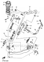 REAR BRAKE MASTER CYLINDER for Yamaha XT600E 1997