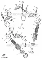 VALVE for Yamaha XT600E 1997