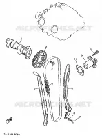 CAMSHAFT / TIMING CHAIN for Yamaha XT600E 1997