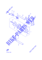 GEAR SHIFT SELECTOR DRUM / FORKS for Yamaha XT600E 2000
