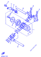 GEAR SHIFT SELECTOR DRUM / FORK for Yamaha XT600E 1994