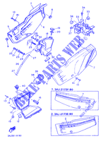 SIDE COVER for Yamaha XT600Z 1989