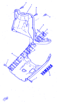 LEG SHIELD for Yamaha BOOSTER TRACK 1997