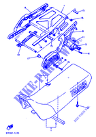 SEAT / CARRIER for Yamaha XTZ660 1993