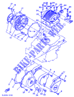 COVER   ENGINE 1 for Yamaha XTZ750 1990