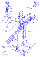 REAR BRAKE MASTER CYLINDER for Yamaha XTZ750 1990