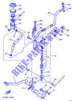 REAR BRAKE MASTER CYLINDER for Yamaha XTZ750 1991