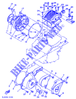 COVER   ENGINE 1 for Yamaha XTZ750 1994