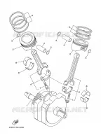 CRANKSHAFT / PISTON for Yamaha XV1600A 1999