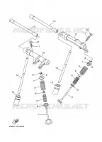 VALVE for Yamaha XV1600A 1999