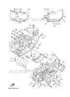CRANKCASE for Yamaha XV1600A 1999