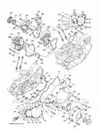 COVER   ENGINE 1 for Yamaha XV1600A 1999
