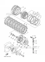 STARTER CLUTCH for Yamaha XV1600A 1999