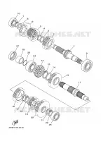 TRANSMISSION for Yamaha XV1600A 1999
