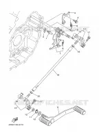 GEAR SHIFT SHAFT / LEVER for Yamaha XV1600A 1999