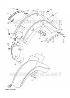 FENDER for Yamaha XV1600A 1999