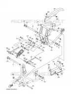 SWINGARM / SHOCK ABSORBER for Yamaha XV1600A 1999