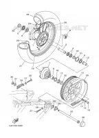 REAR WHEEL for Yamaha XV1600A 1999