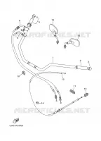 HANDLEBAR & CABLES for Yamaha XV1600A 1999