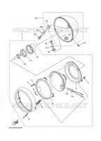 HEADLIGHT for Yamaha XV1600A 1999