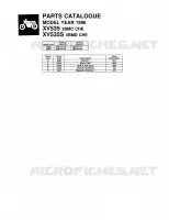 CATALOGUE for Yamaha XV535 1996