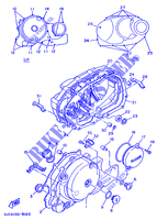 COVER   ENGINE 1 for Yamaha XV535 1996