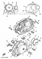 COVER   ENGINE 1 for Yamaha XV535 1996