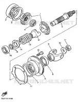 CROSS SHAFT for Yamaha XV535 1996