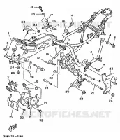 FRAME for Yamaha XV535 1996