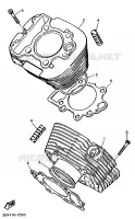 CYLINDER for Yamaha XV535 1996
