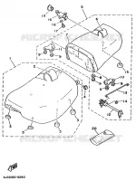 SEAT for Yamaha XV535 1996
