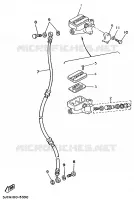 FRONT MASTER CYLINDER for Yamaha XV535 1996