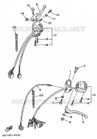 SWITCH / LEVER for Yamaha XV535 1996