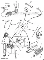 ELECTRICAL 1 for Yamaha XV535 1996