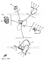 ELECTRICAL 2 for Yamaha XV535 1996