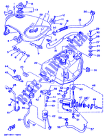 FUEL TANK for Yamaha XV535 (FLAT) 1995