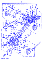 CARBURETOR for Yamaha XV535 (FLAT) 1996