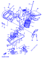INTAKE for Yamaha XV535S (FLAT) 1996