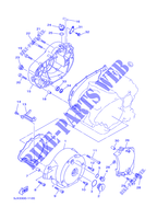 COVER   ENGINE 1 for Yamaha XVS125 2002