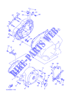 COVER   ENGINE 1 for Yamaha XVS125 2004