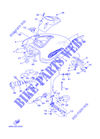 FUEL TANK for Yamaha DRAGSTAR 650 CLASSIC 2000