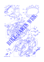CRANKCASE for Yamaha DRAGSTAR 650 CLASSIC 2000