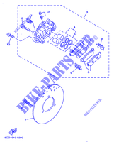REAR BRAKE CALIPER for Yamaha YP250D 1998